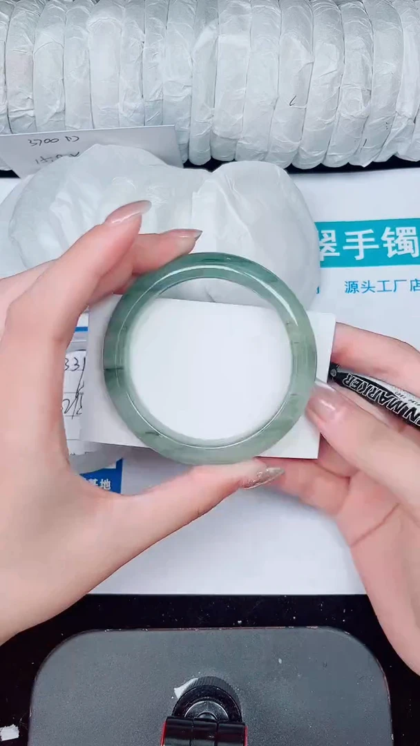未镶嵌手镯石英质玉332-56/57
