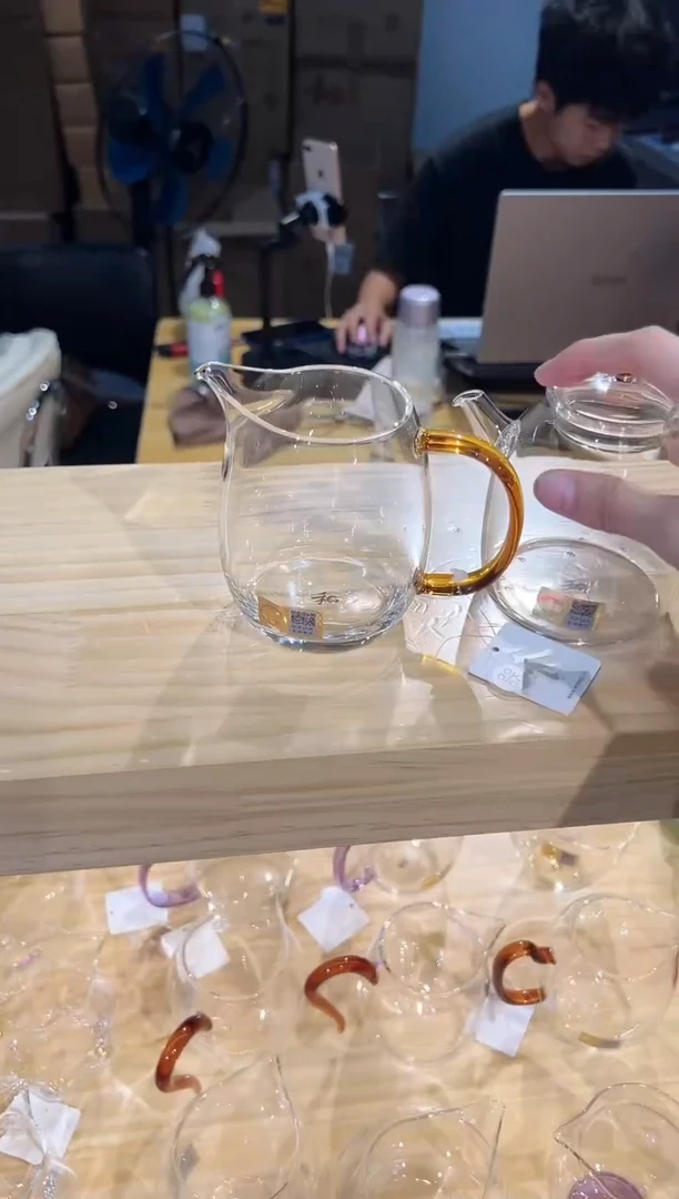 禾器-宴臣壶-琥珀色+禾器-澄然茶海-琥珀色