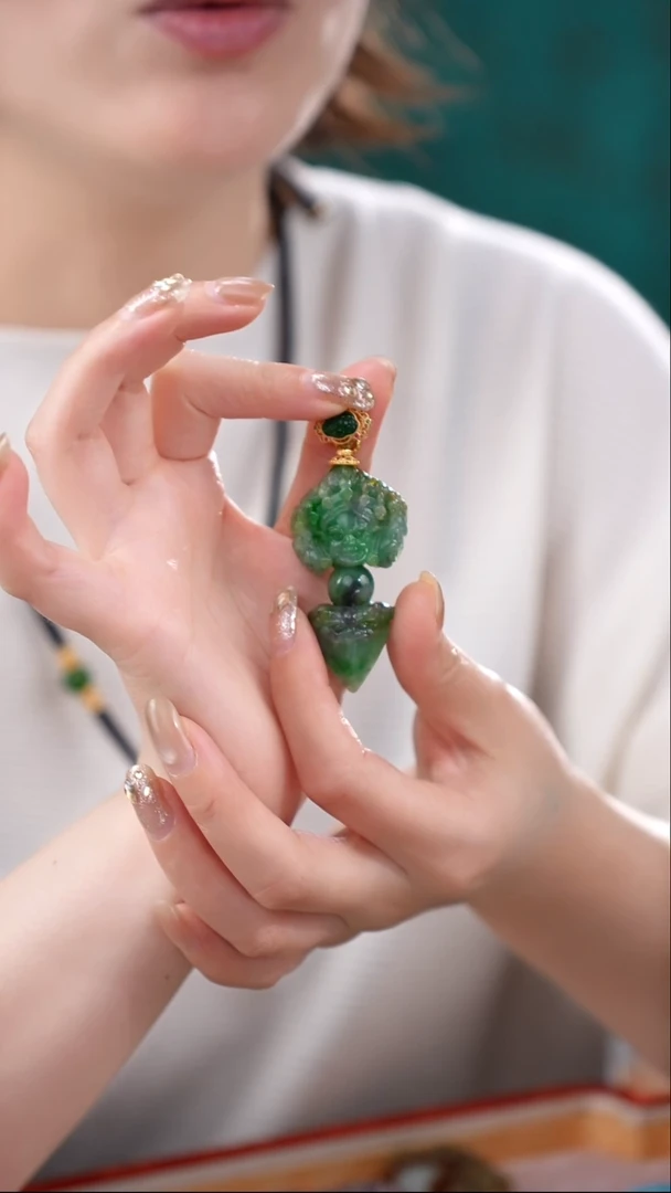 颈饰未镶嵌翡翠翡翠吊坠