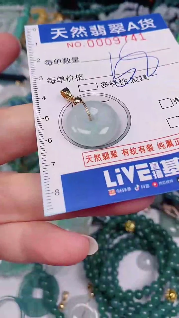 颈饰未镶嵌翡翠00009741