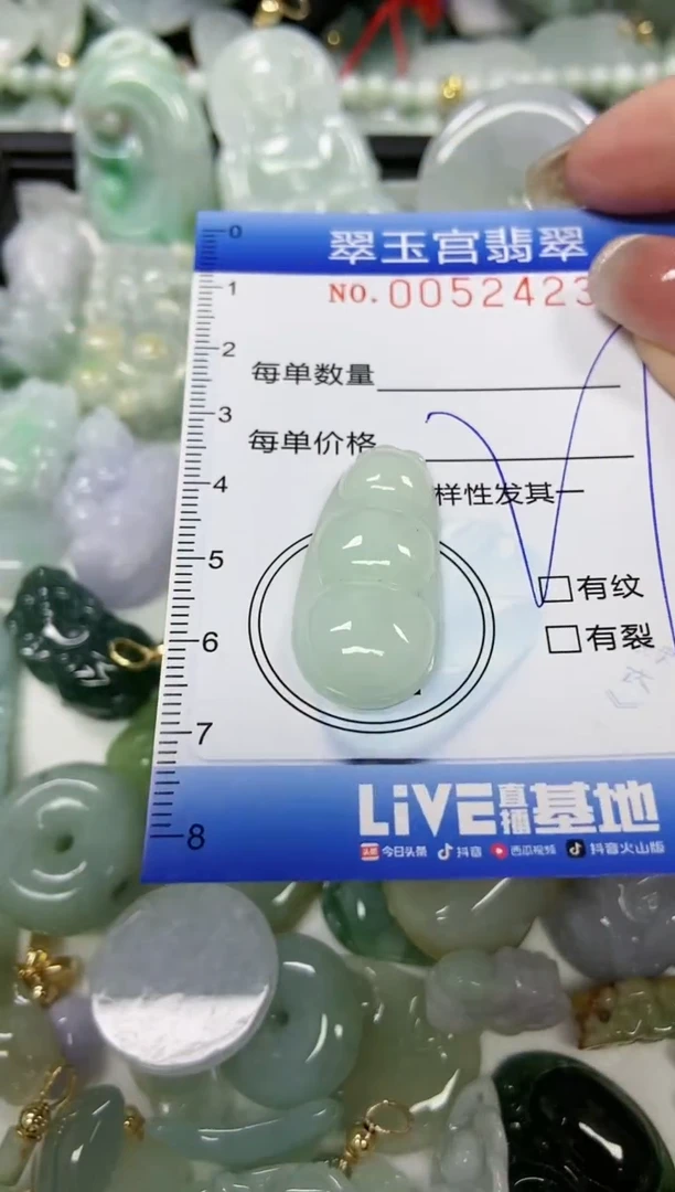 【闪购商品】翡翠颈饰未镶嵌闪购0052423