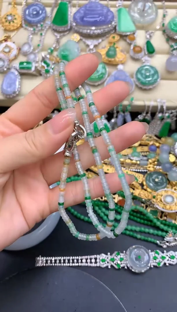 【闪购商品】翡翠颈饰未镶嵌124-中国好珍宝