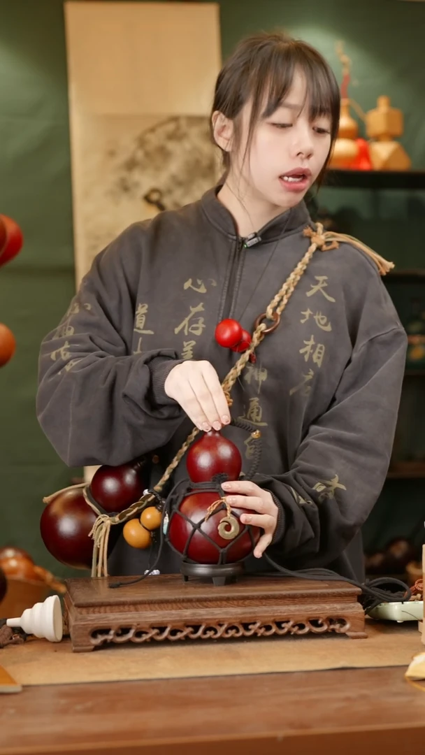 174号精品天然大漆酒葫芦一物一拍~