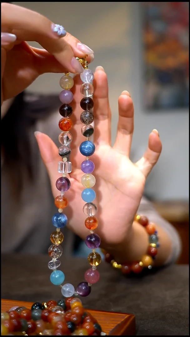 未镶嵌手链水晶韦雪同款