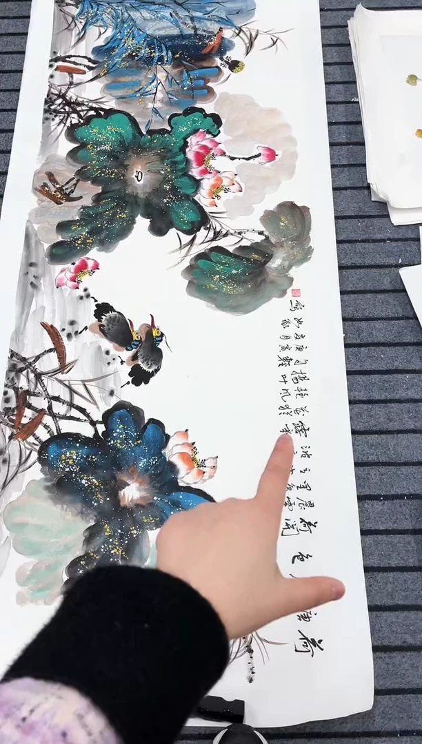 精品国画花鸟作品
