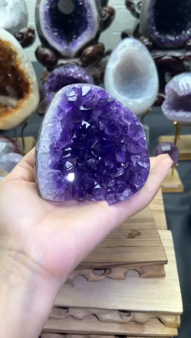 未镶嵌大型摆件（非配饰）紫晶539号摆件