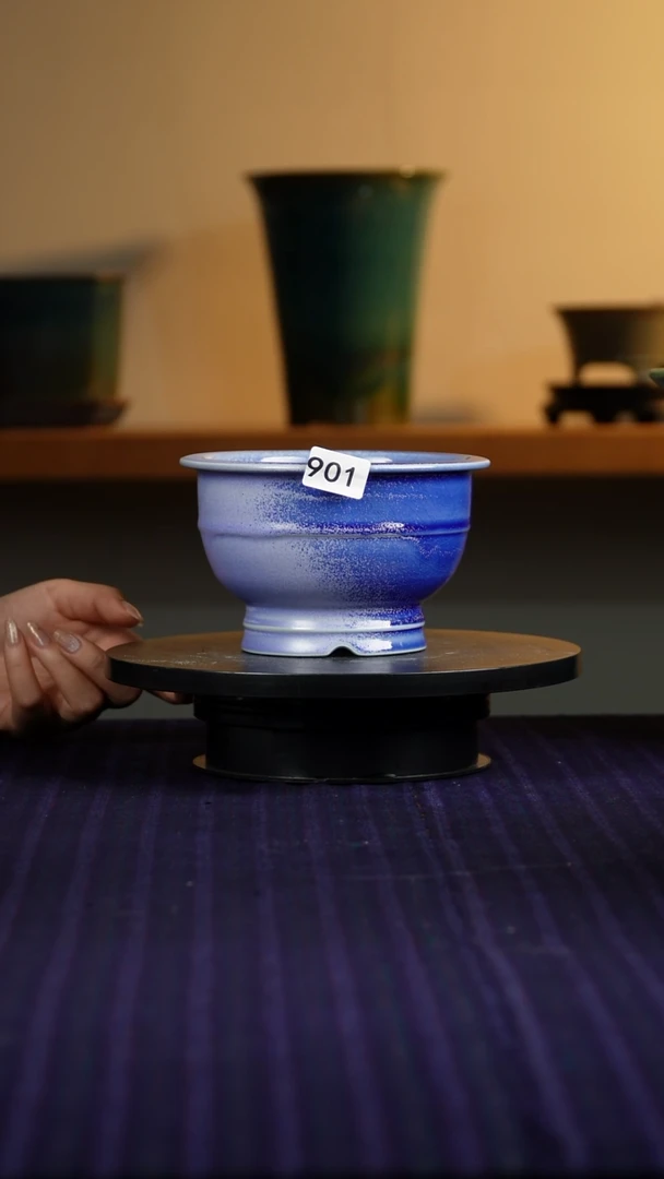 901紫罗兰古拙花盆10/7/16/13