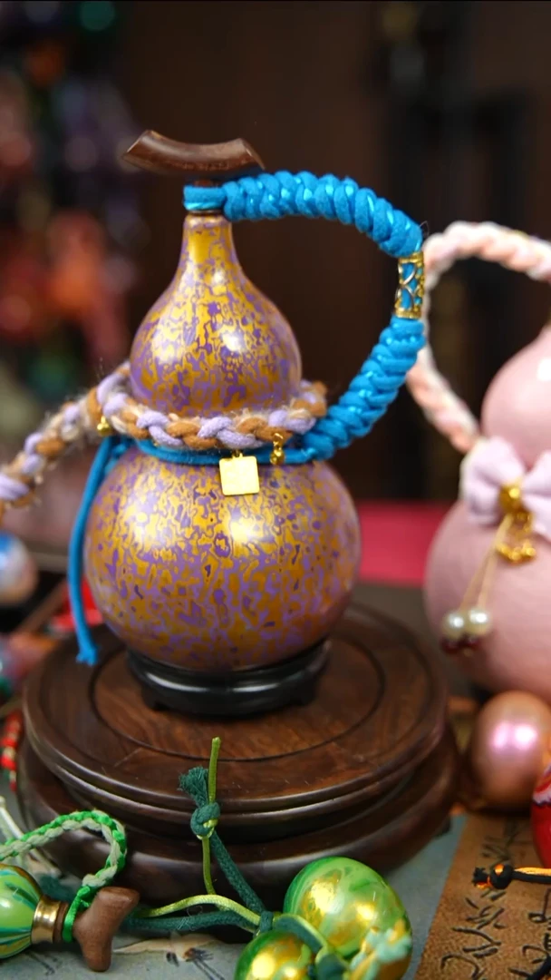 619号500ml左右非遗大漆酒葫芦