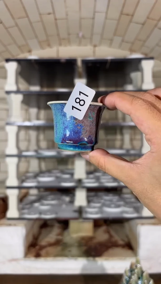 摆件精品窑变钧瓷茶器