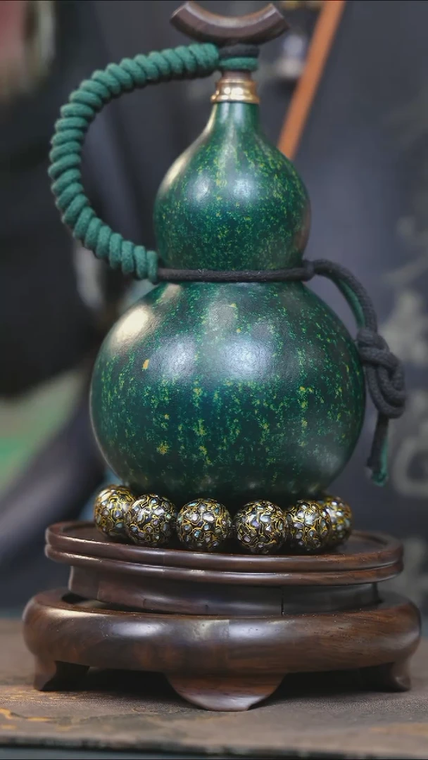 【闪购商品】YE113绿色中容量酒葫芦随缘发