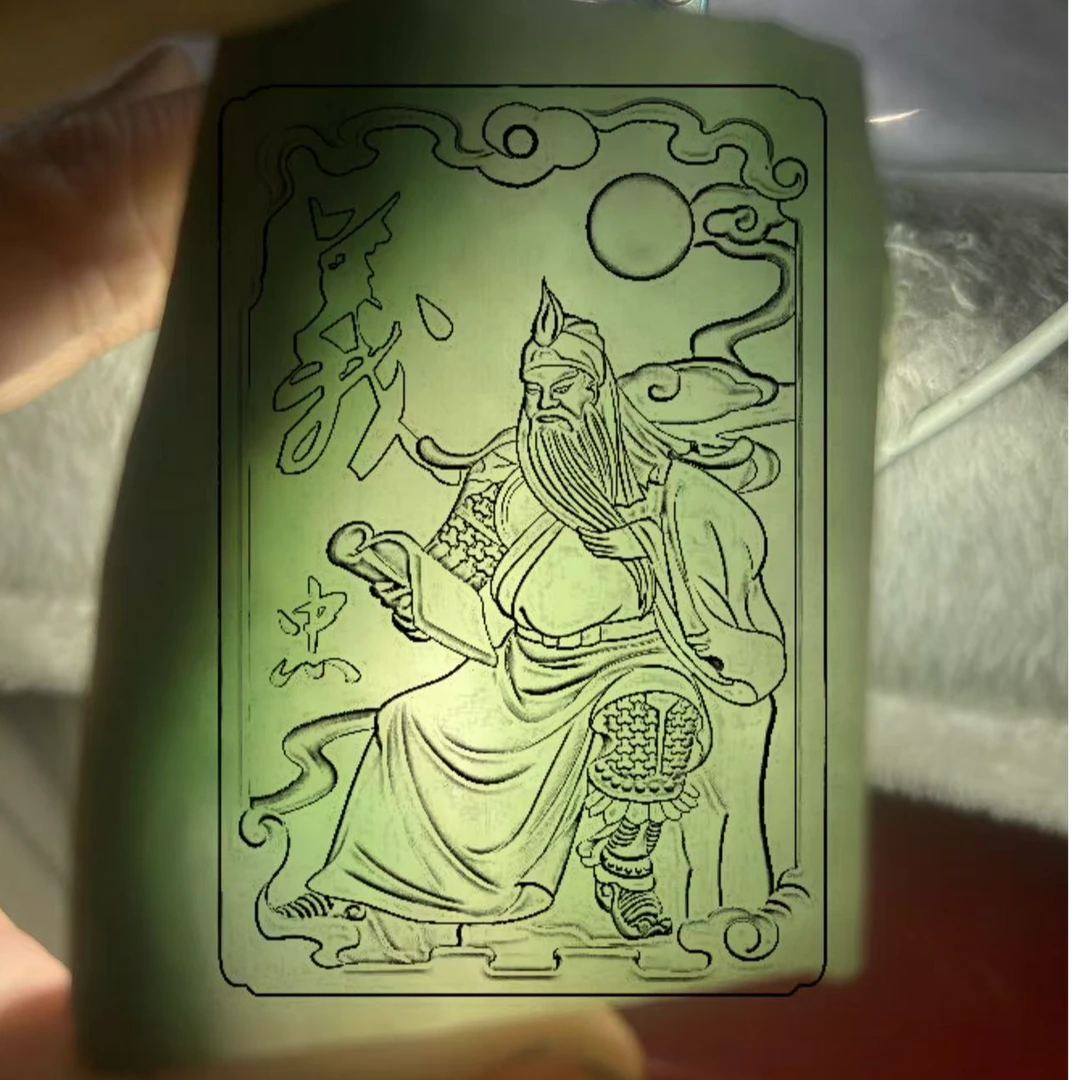 关公包工包料天然翡翠A货033