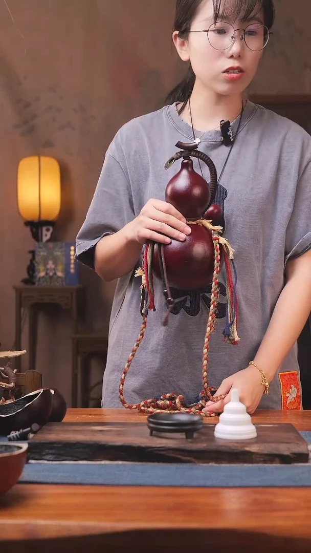 1210号链接精品大漆葫芦防腐防渗装水茶酒