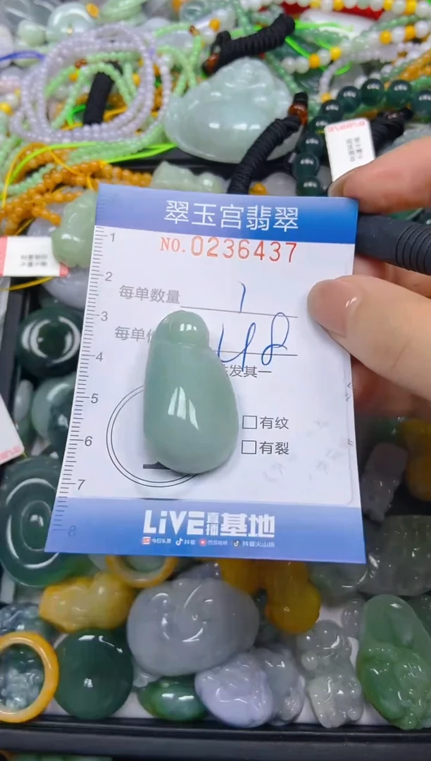颈饰未镶嵌翡翠闪购C0236437