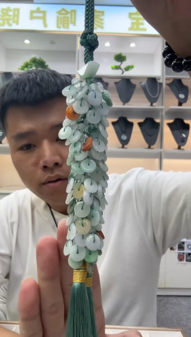 未镶嵌挂件翡翠多样性天然翡翠A货一路平安车挂