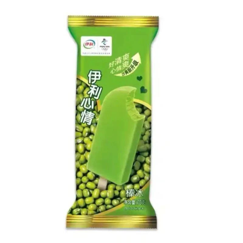 伊利心情绿豆棒冰70g