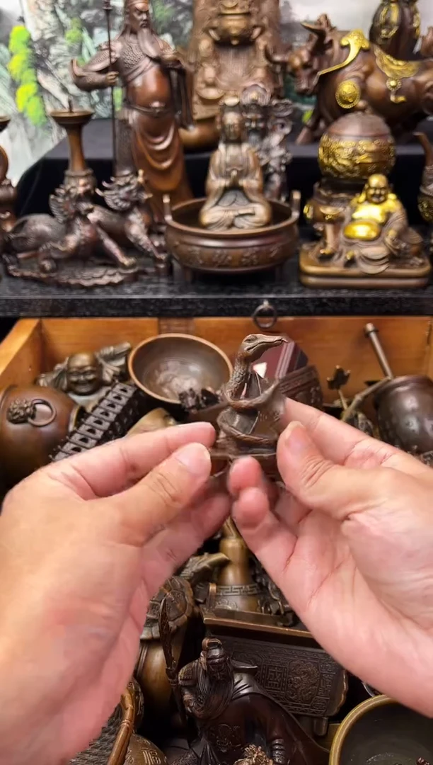 鹏哥铜器摆件 雅集甄选