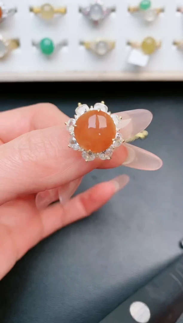 【闪购商品】翡翠戒指银S925镶嵌.....