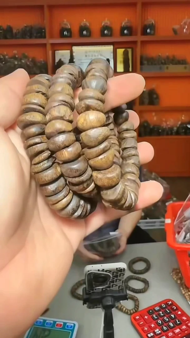 沉香手串38号树丁瘤疤25g多样性发一