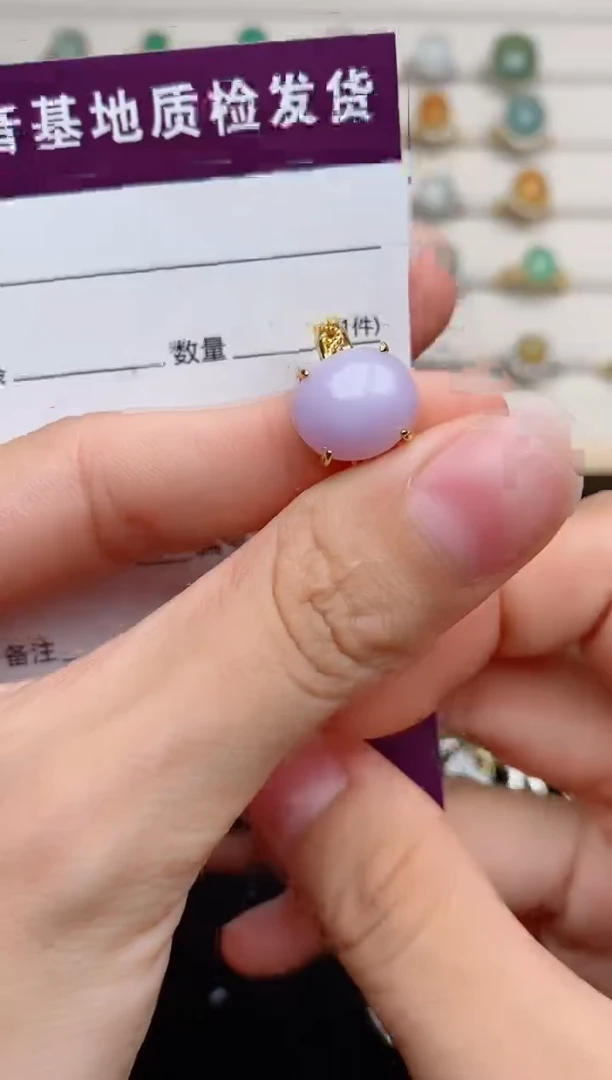 翡翠戒指银S925镶嵌....