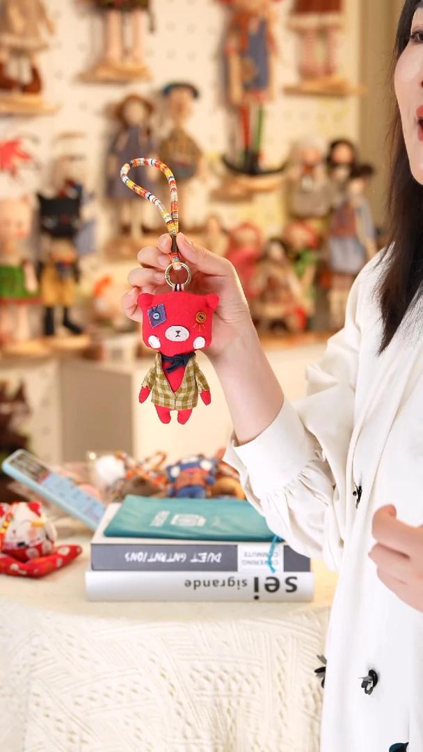 棉福利款—红色布丁熊