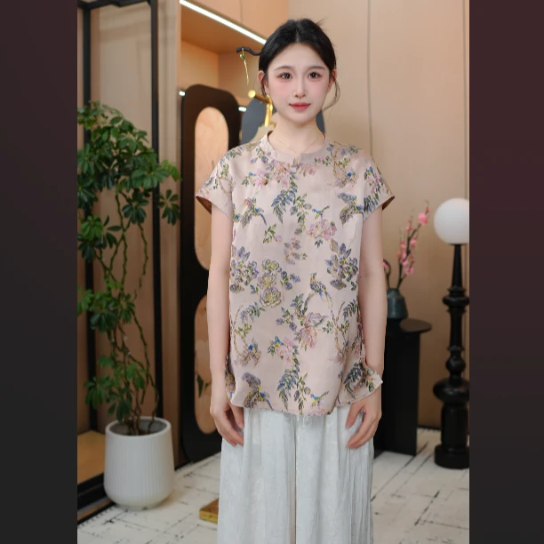 【云熙-喜鹊报喜短款飞袖】【现货】2025新款 国风短款 飞袖女奥黛