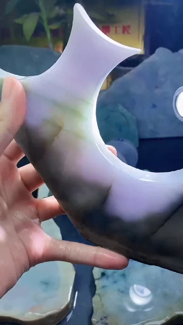 未镶嵌挂件翡翠小雨73