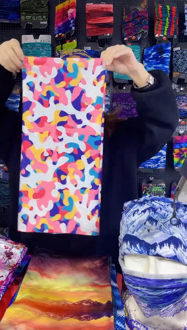 锦纶网眼有氧运动户外面罩