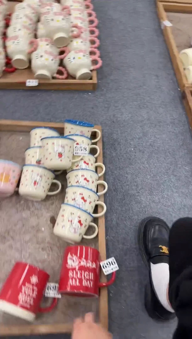 杯子陶瓷958图案随机发微瑕马克杯 完美主义者慎拍