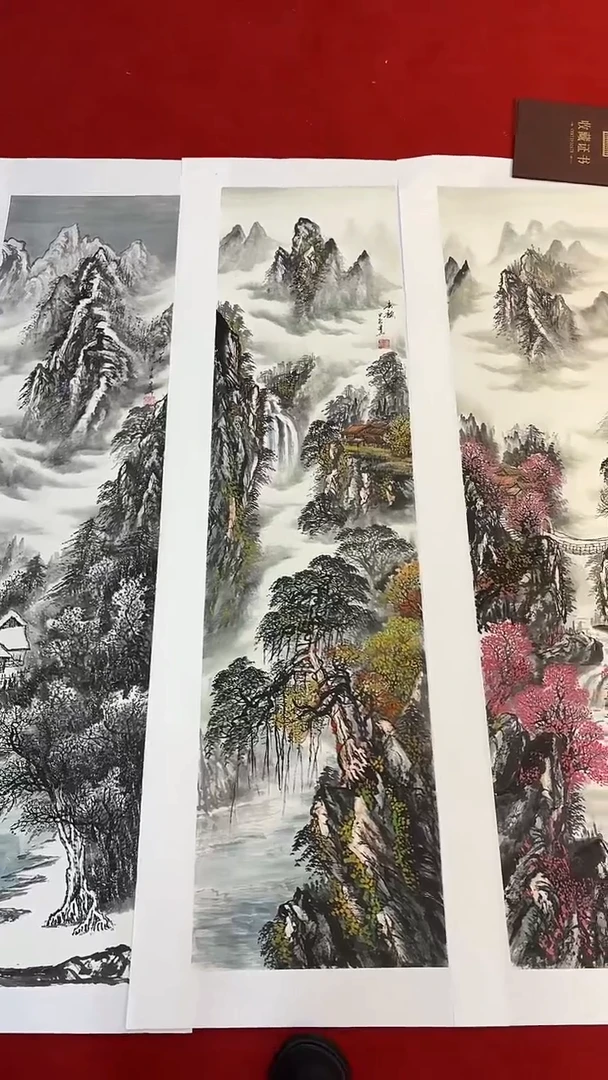 国画周建真老师绘画作品24-35
