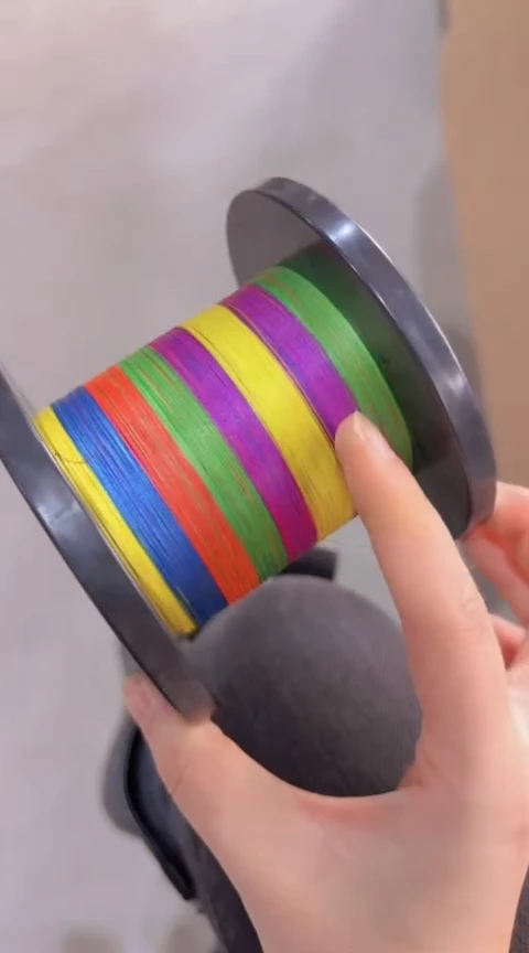 PE8编1号1000米五彩串色