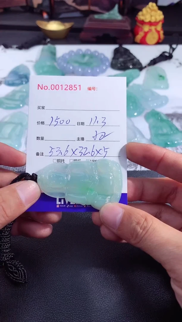 颈饰未镶嵌翡翠正装