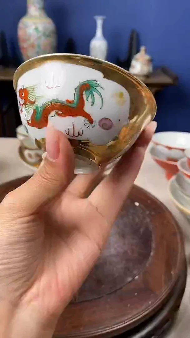 其他微瑕景德镇窑厂瓷摆件单件