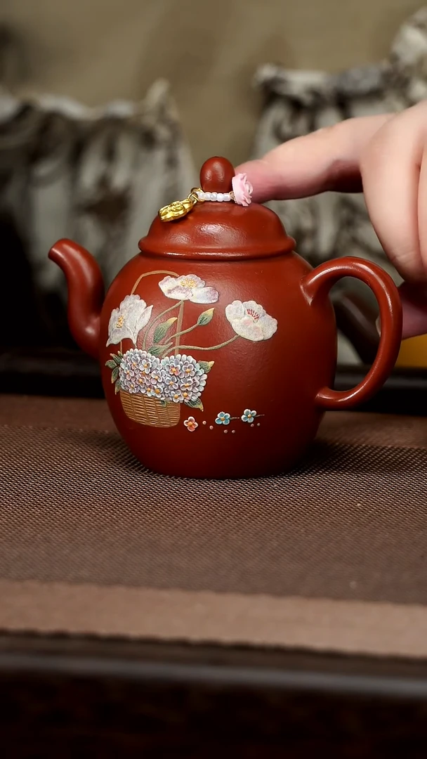 茶壶紫砂t***r宜兴原矿泥料紫砂壶