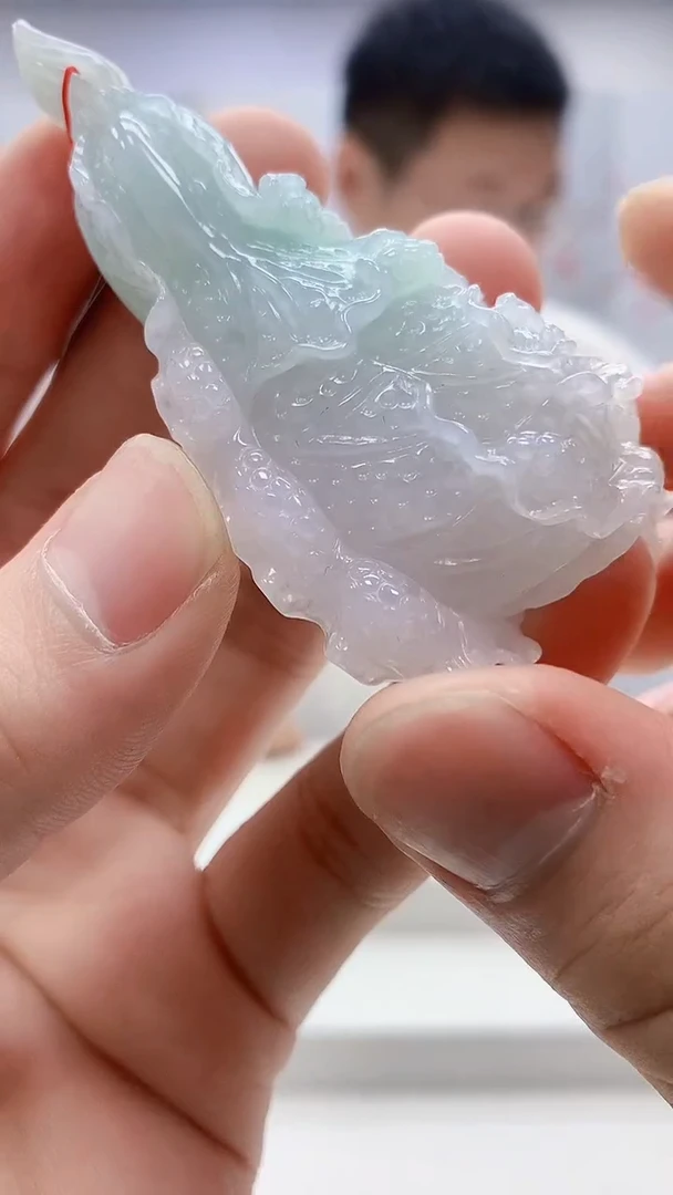 定制翡翠未镶嵌5158bb-毛货挂件50