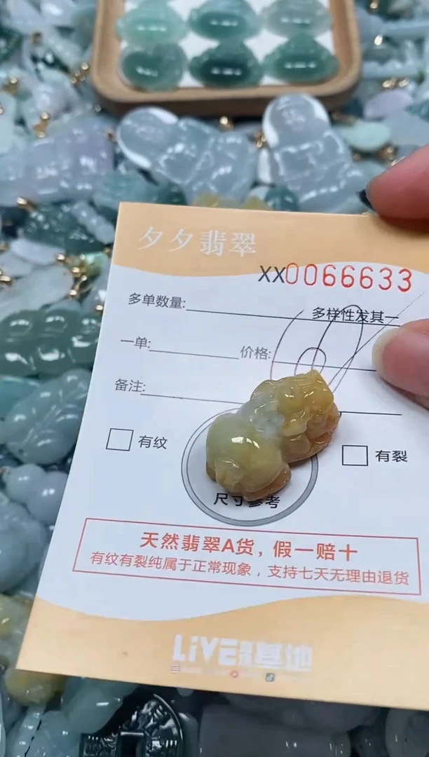 【闪购商品】翡翠颈饰未镶嵌闪购商品0066633