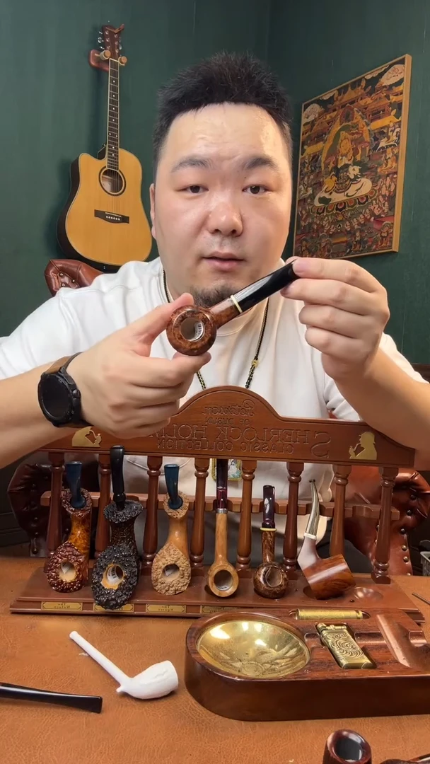 石楠木用****5意大利进口石楠木烟斗