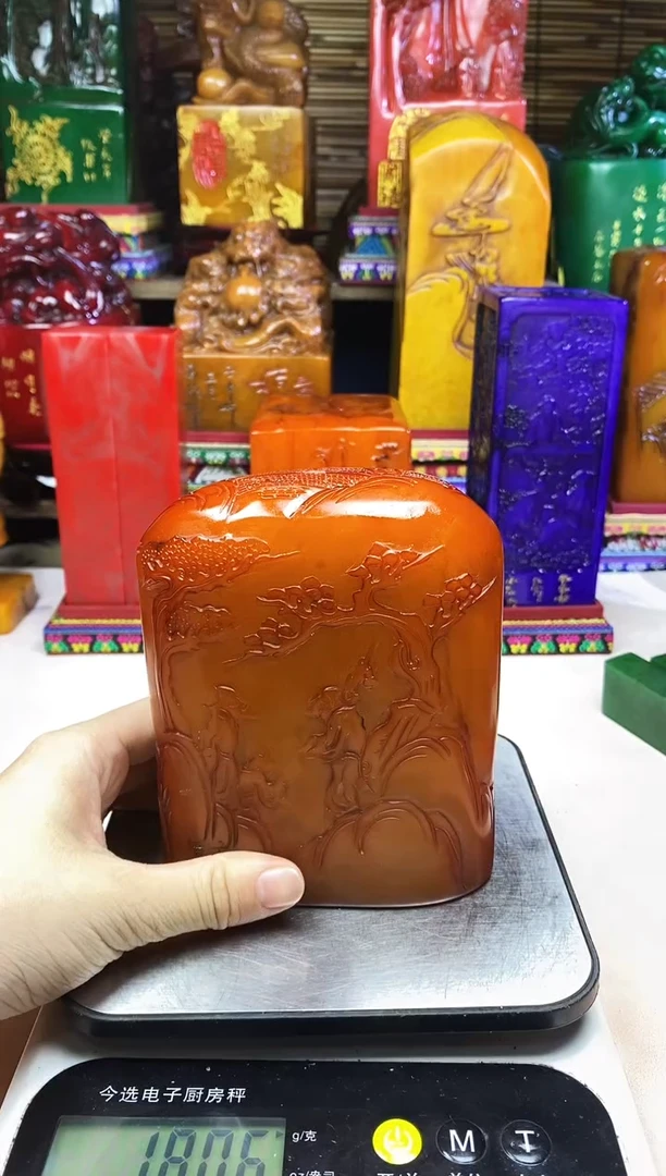 寿山石印石纯天然篆刻石料