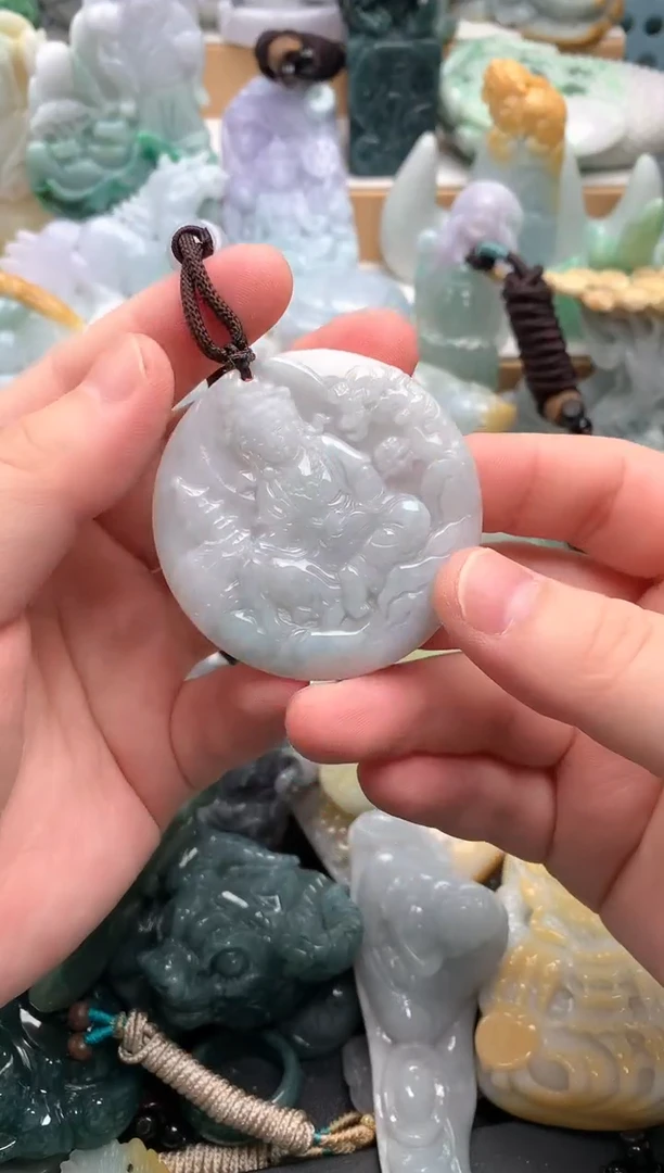 吊坠(不含链)未镶嵌翡翠1