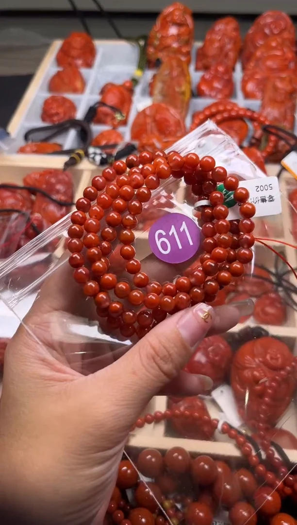 【闪购商品】南红玛瑙珠宝奇石未镶嵌611-6+