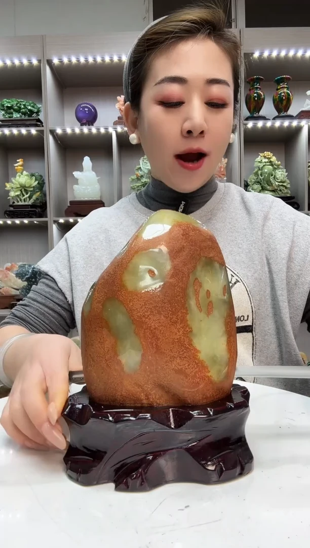 石材天然石材家居摆件办公室客厅玄关高档摆件