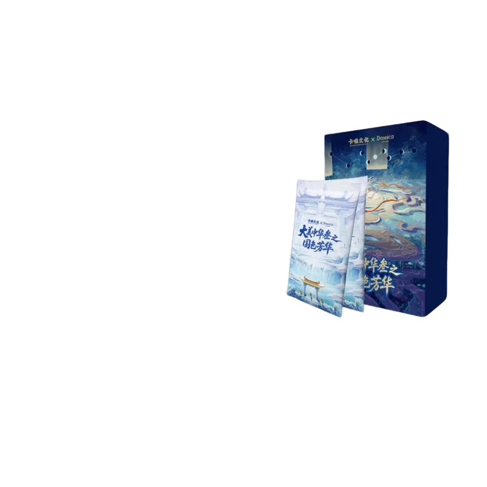 【推推】大美中华叄之国色芳华收藏卡牌盲盒