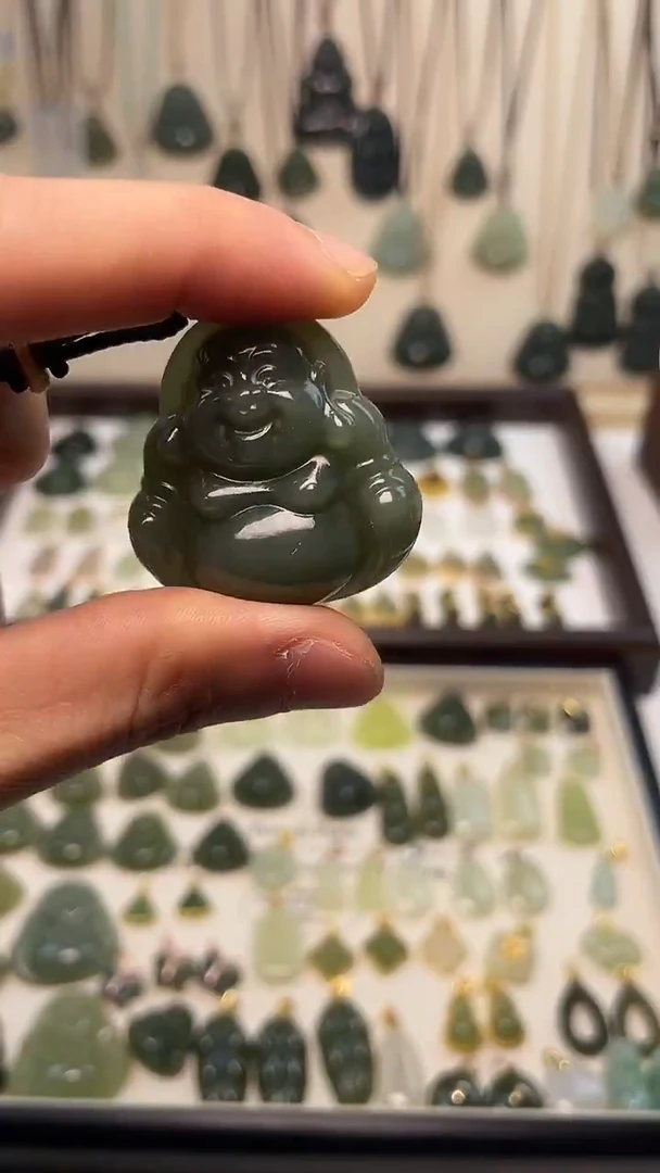 吊坠(不含链)未镶嵌和田玉佛公
