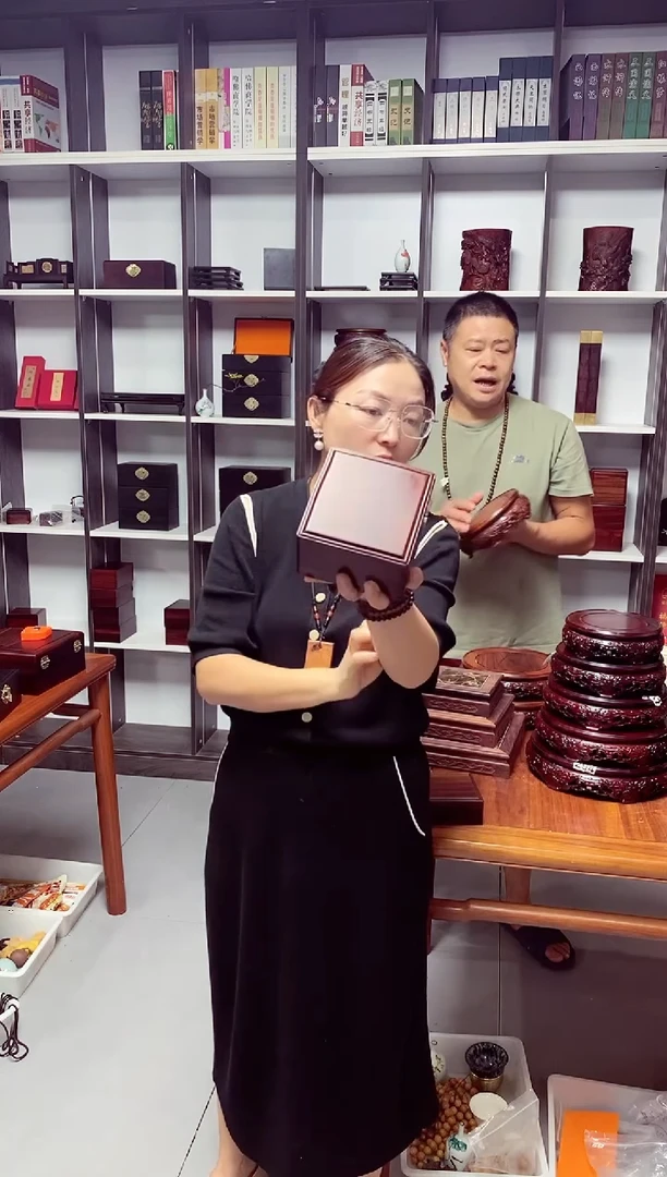 木微凹黄檀抽拉盒（正方）