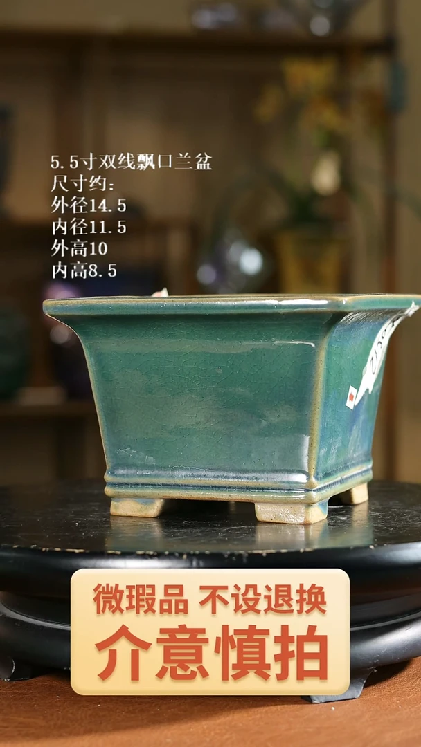5.5寸双线飘口兰盆 019