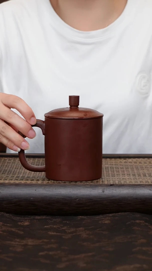 茶杯紫砂低槽青