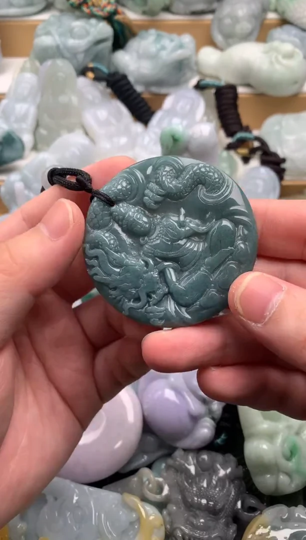 吊坠(不含链)未镶嵌翡翠1