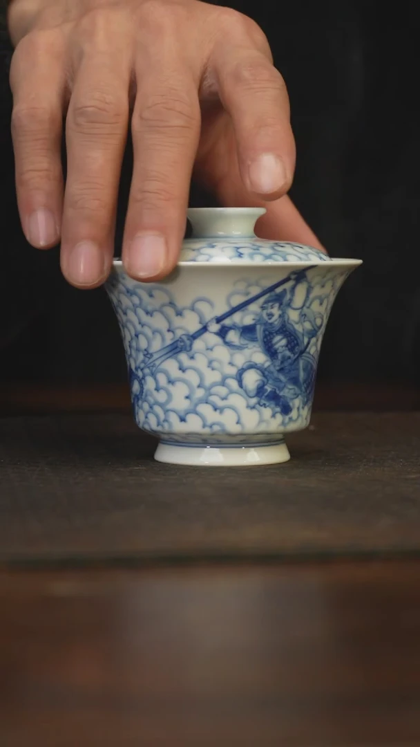 瓷片柴窑青花破价福利