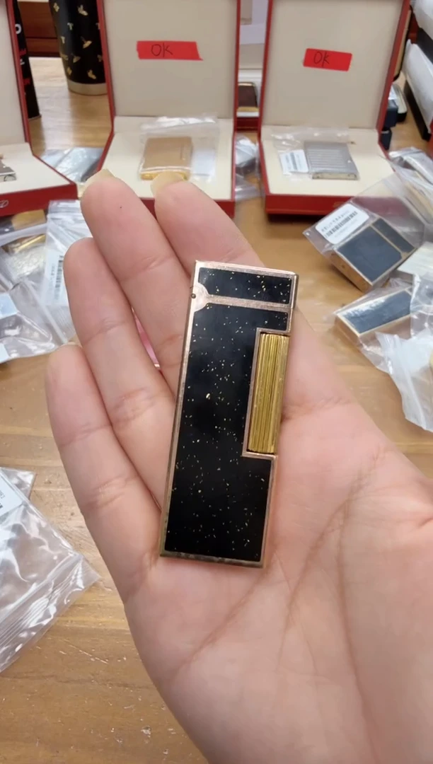纯铜41 登家黑洒金薄款
