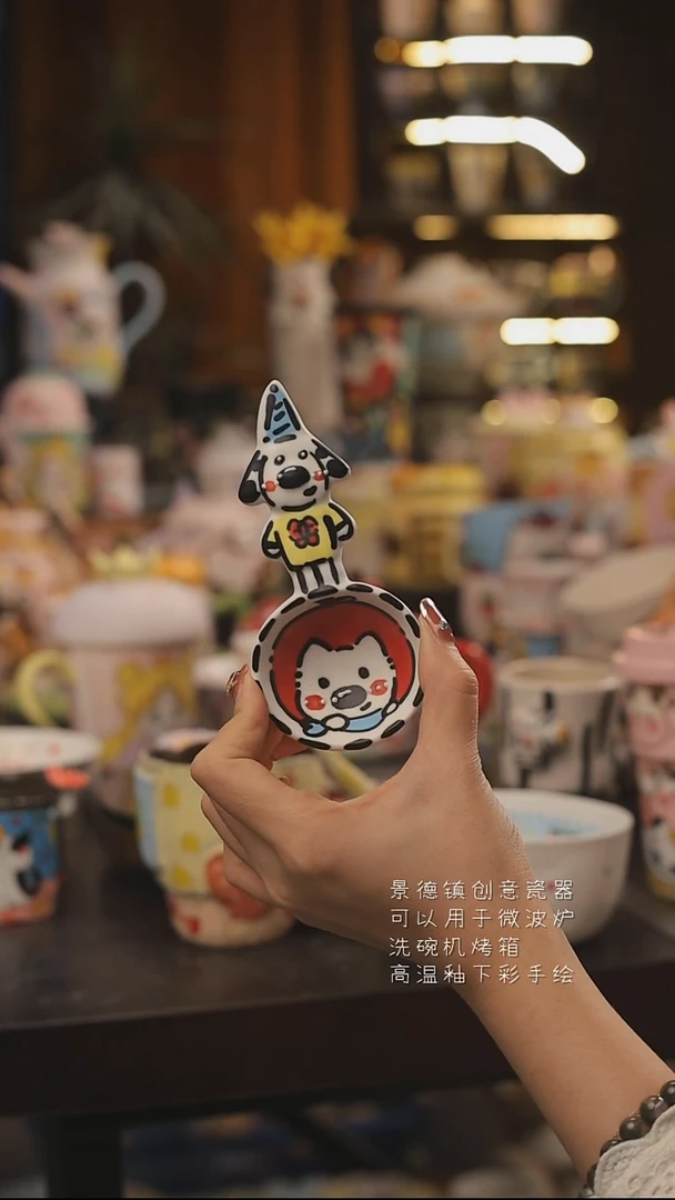 景德镇釉下彩绘设计师款式陶瓷