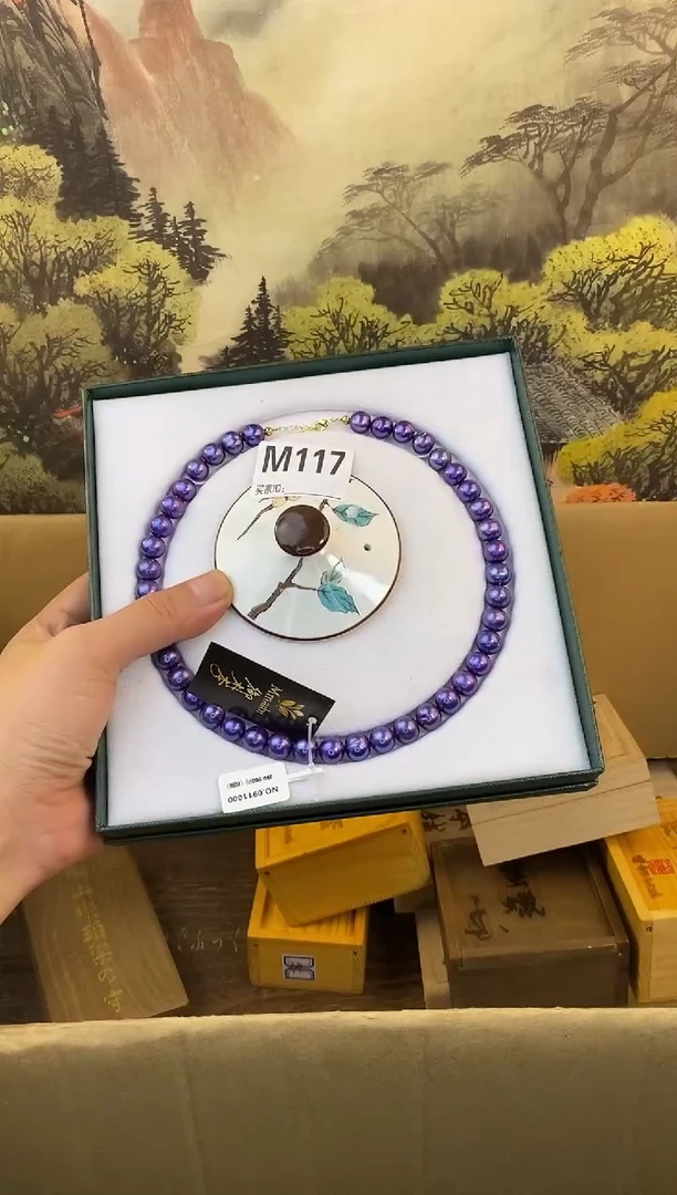 手工艺品琉璃M117瓷器手串多样性发一